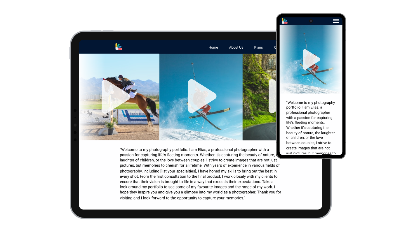 Video Slider - Perfectly Responsive Video Slider component