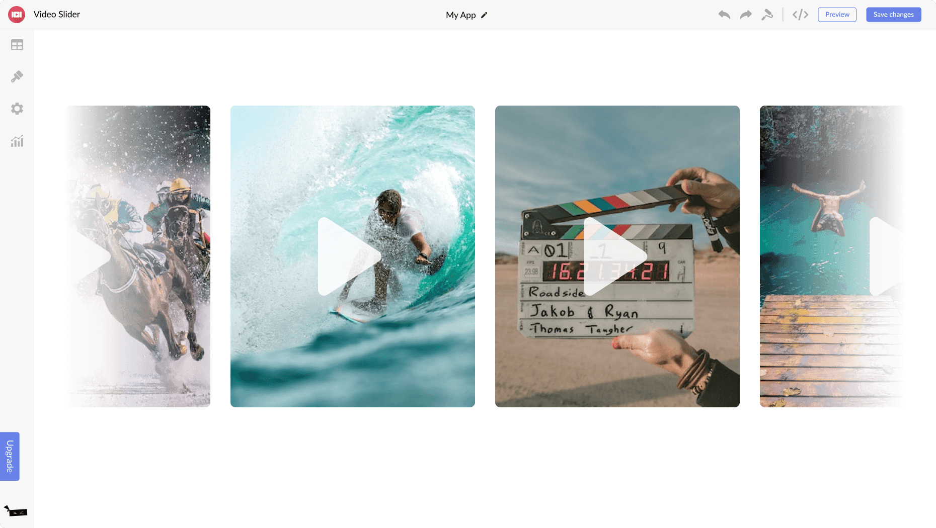 Video Slider for Novi Builder