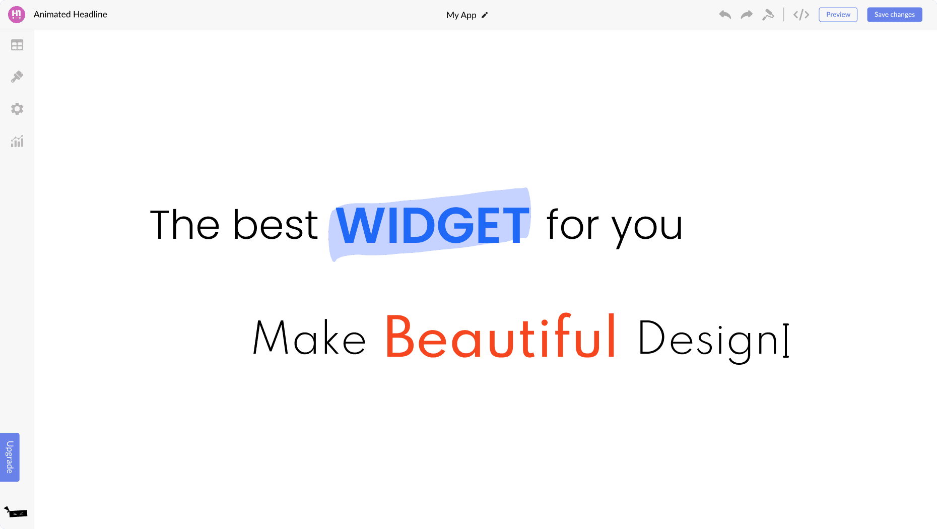 Animated Headline