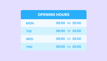 Opening Hours for Simbla logo