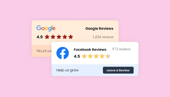 Reviews Badge for SiteW logo