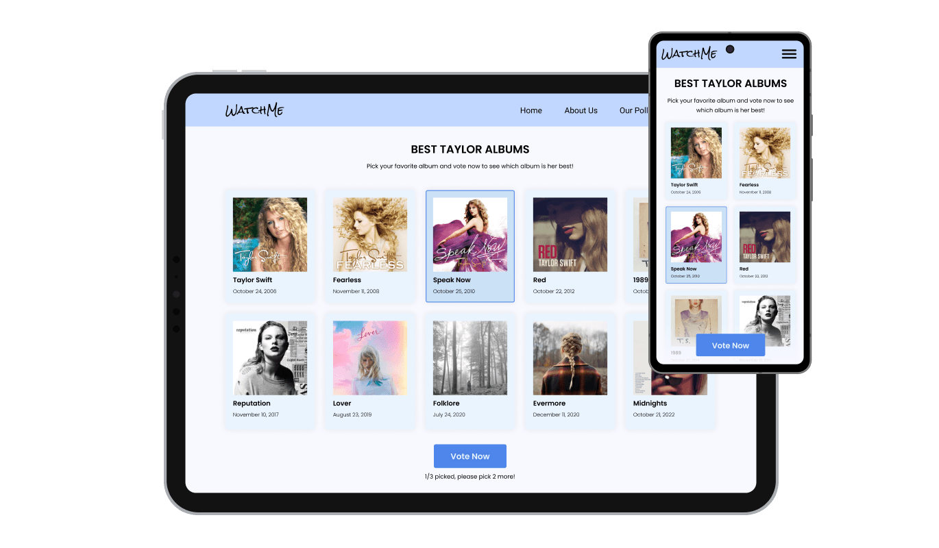 Image Poll - Image Poll Responsive  Design