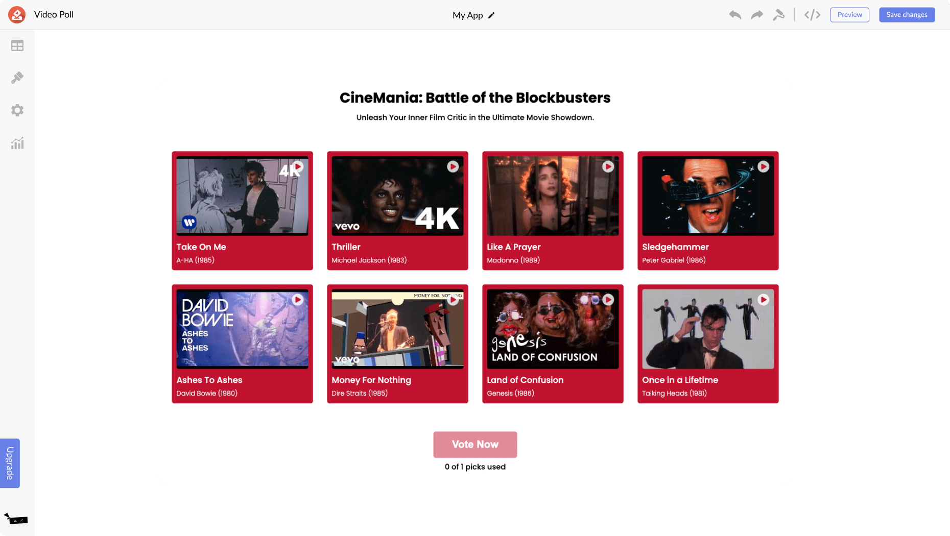 Video Poll