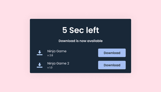 Countdown to Download for ZegaShop logo