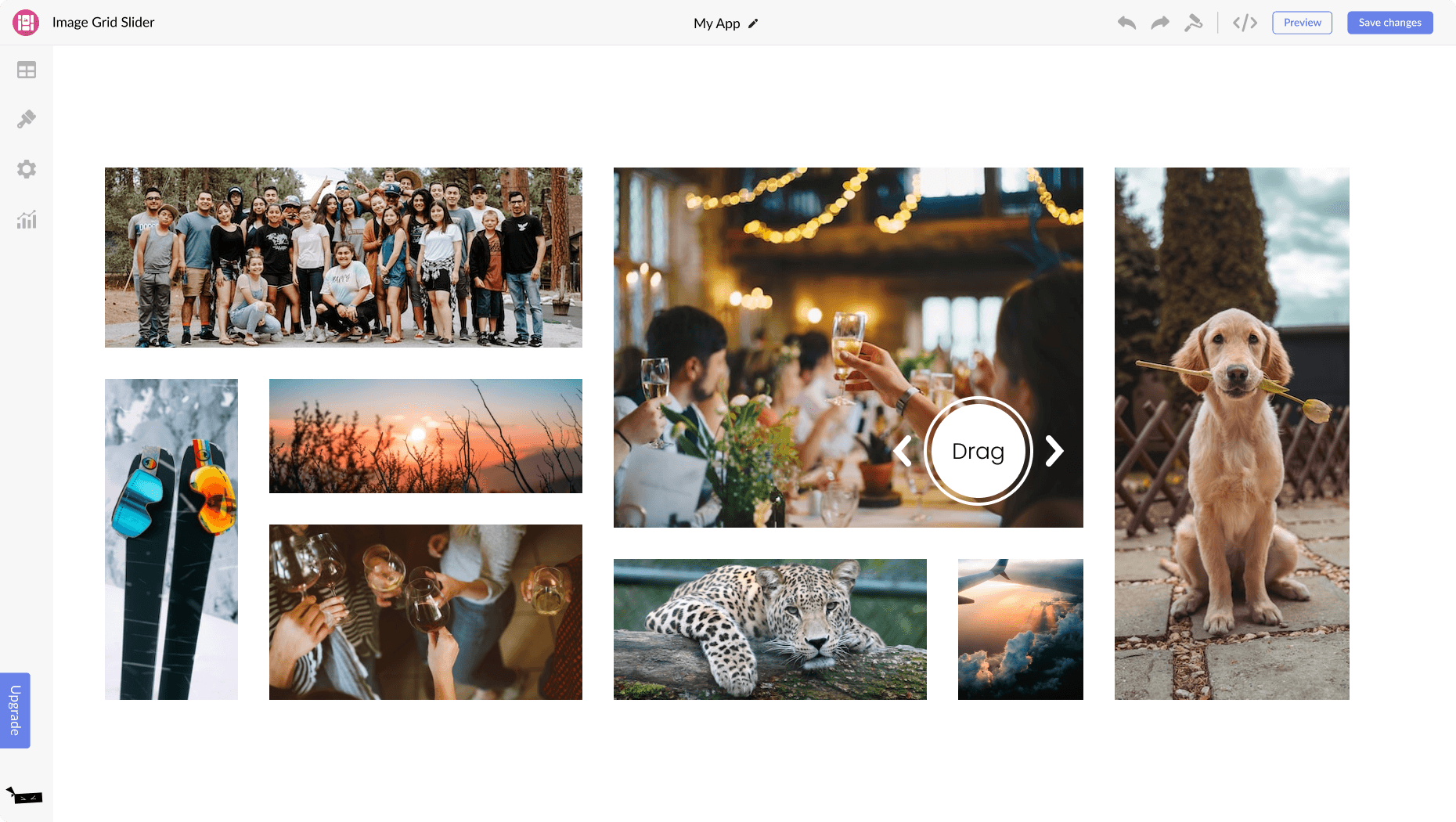 Image Grid Slider for Thrive Architect