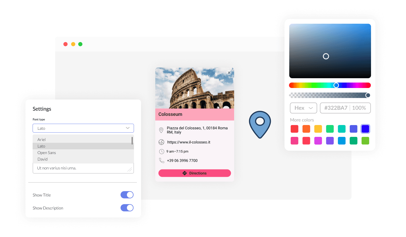 Google Maps - Craft Your Unique Map with Dorik Google Maps widget