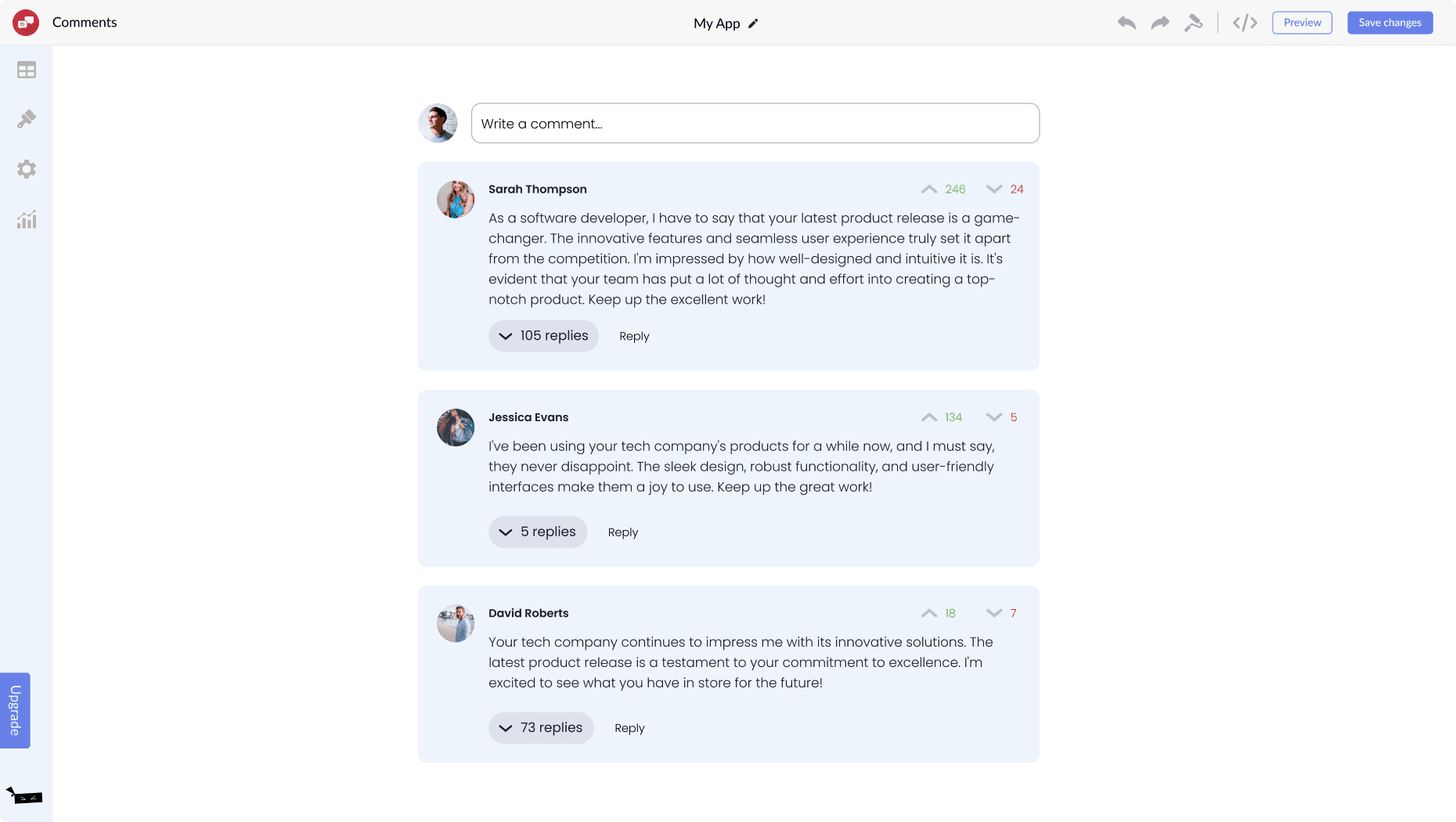 Comments for  Onepage