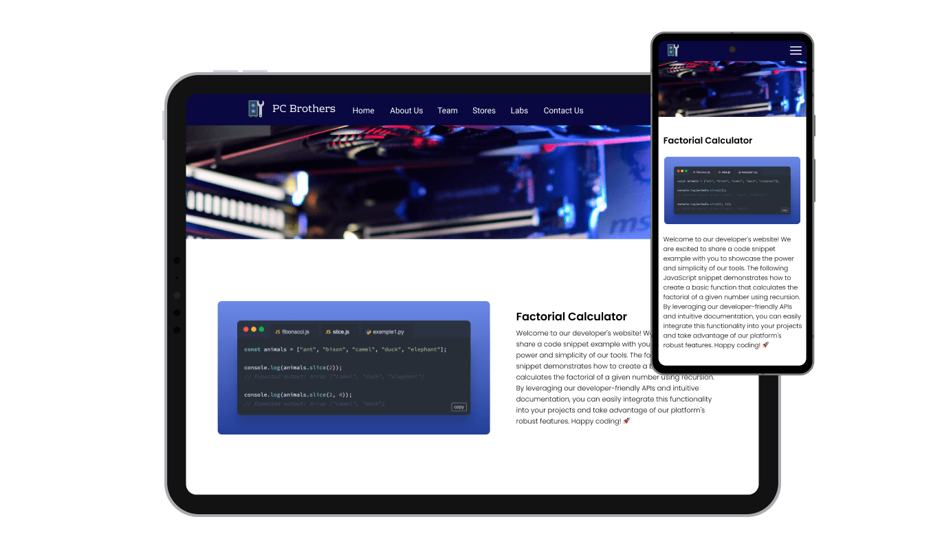 Code Snippets - Perfectly Responsive Joomla Code snippets