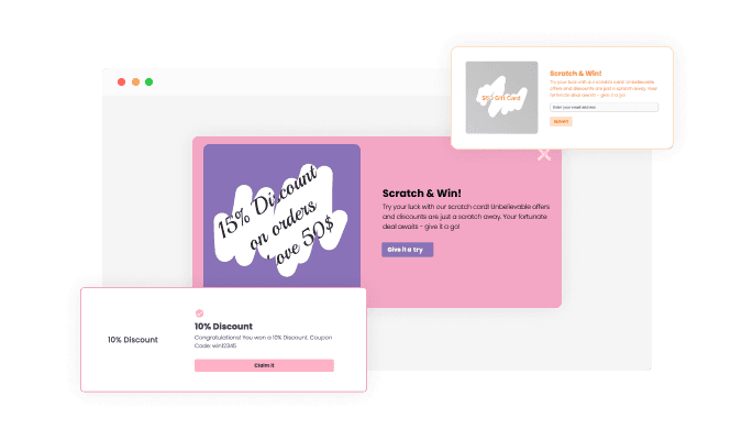 Scratch Card - Unveil Your Special Offer with Our Scratch Card!