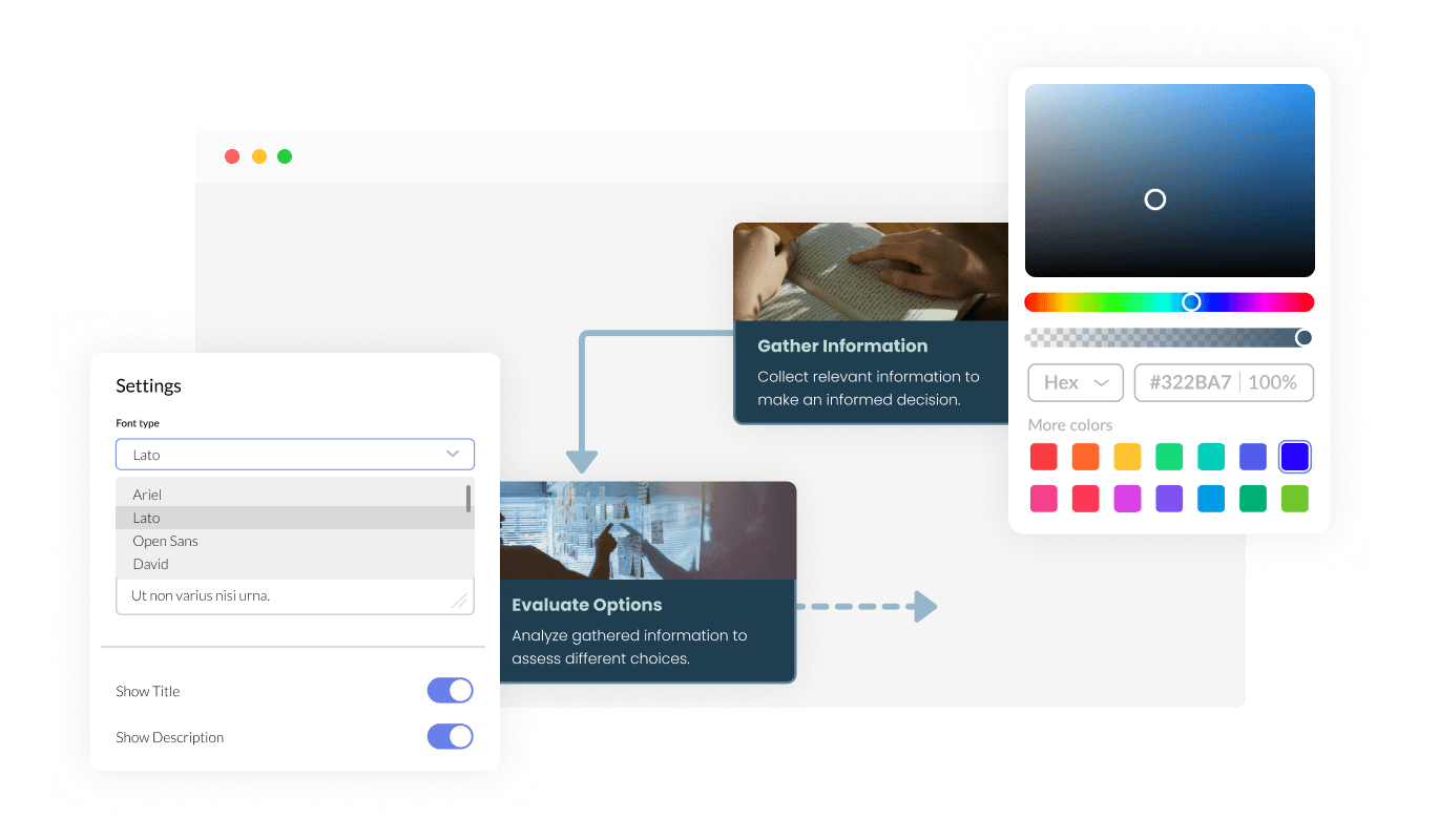 Diagrams - Complete Customization Control