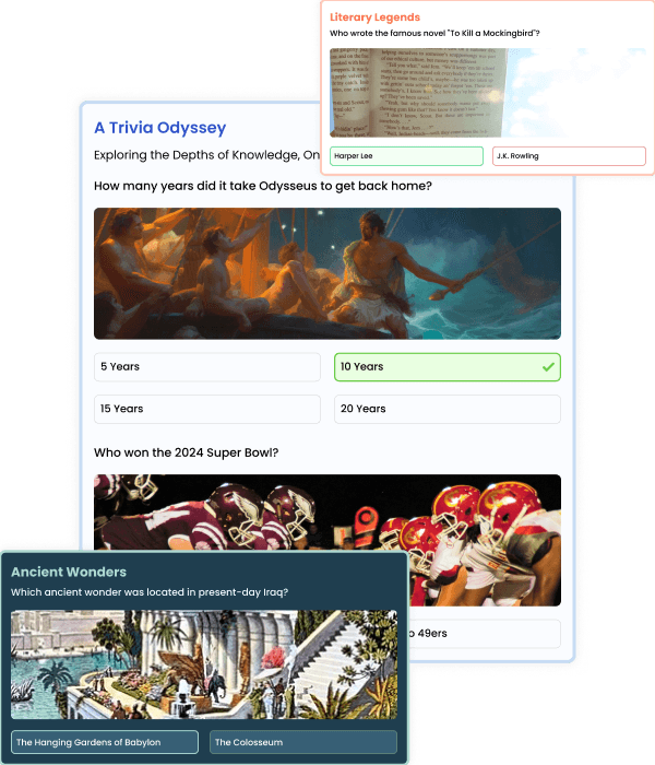 Creative Quiz Challenge hero image