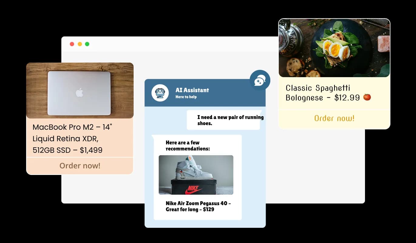 AI Chatbot - Enrich Responses with Product Cards and Images