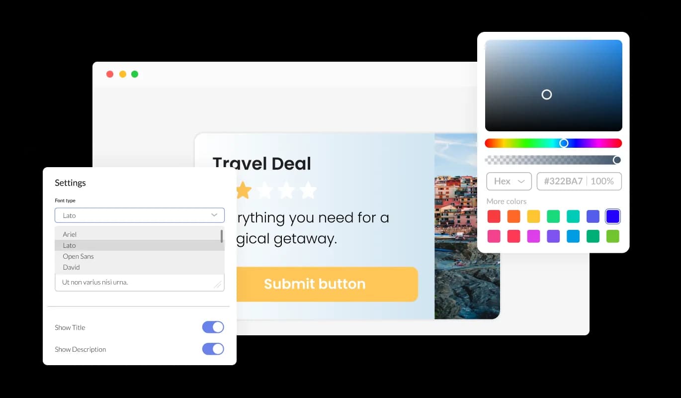 Card Builder - Fully Customizable Card Builder Widget