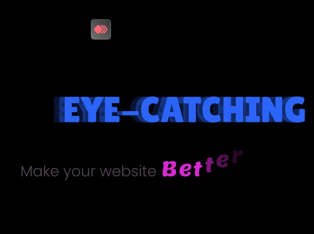 Animated Headline widget preview