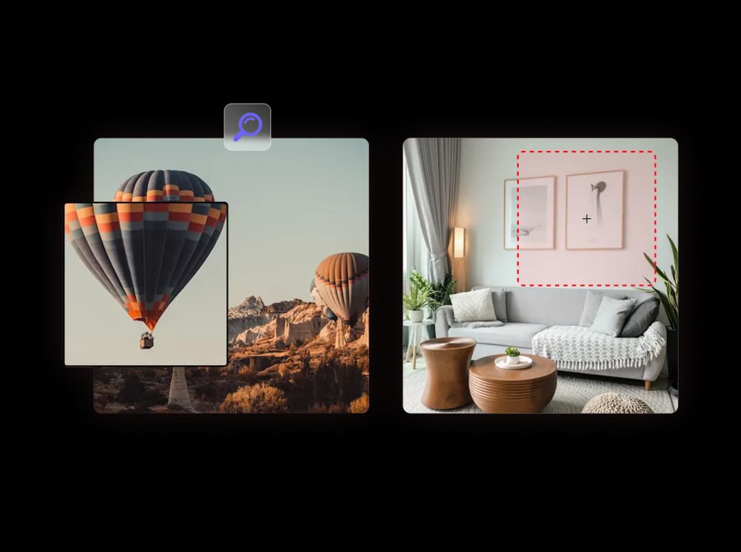 Image Magnifier widget preview