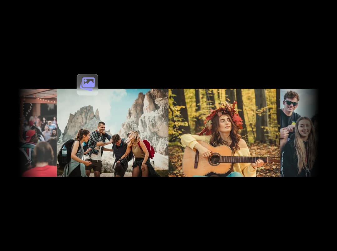 Image Slider widget preview