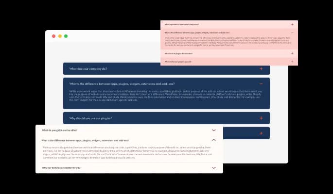 FAQ - Multiple Layouts 