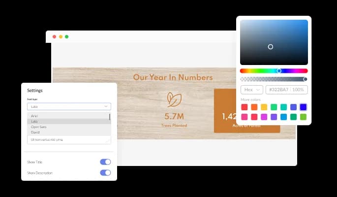 Animated Number Counter - Fully Customizable