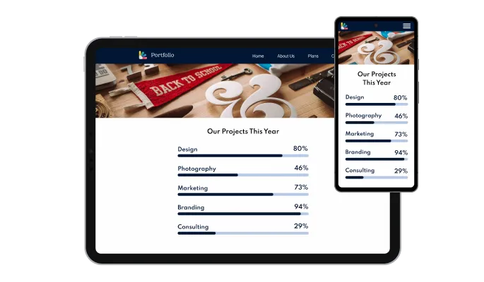 Progress Bars - Perfectly Responsive