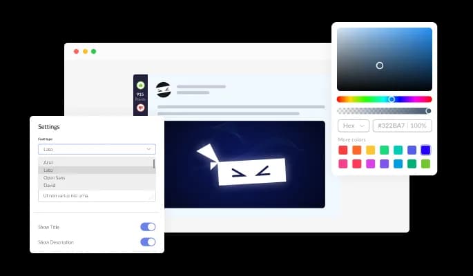 Social Votes - Fully Customizable