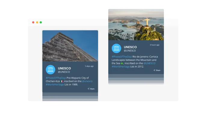 Instagram Feed - Instagram Feed Ticker Animation