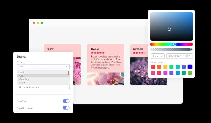 Flip Cards - Fully Customizable