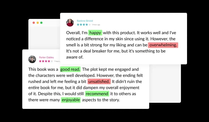 eBay Reviews - Include or Exclude Keywords
