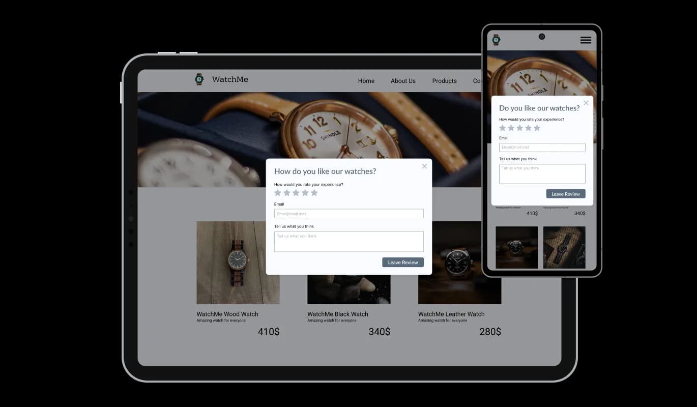 Feedback Popup - Perfectly Responsive Magento Feedback popup
