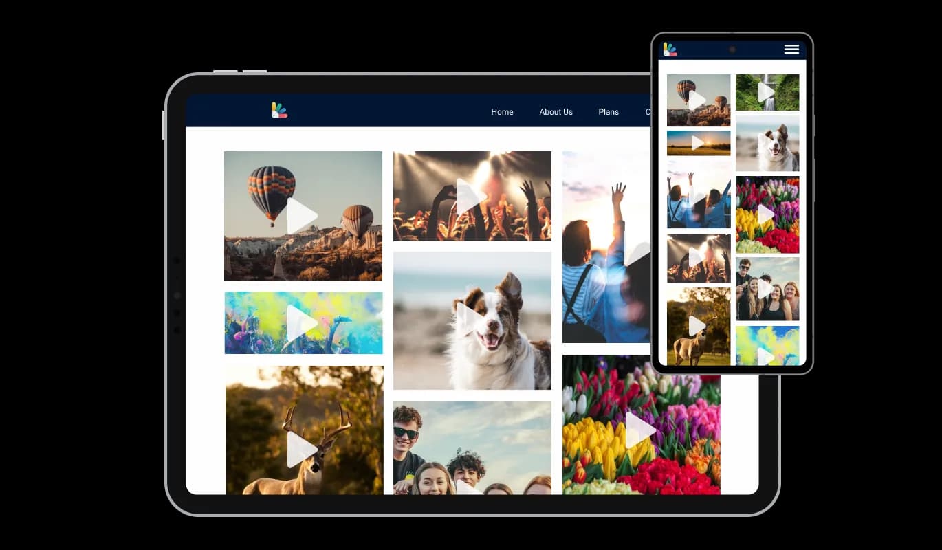 Video Gallery - Fully Responsive Design for your Joomla website