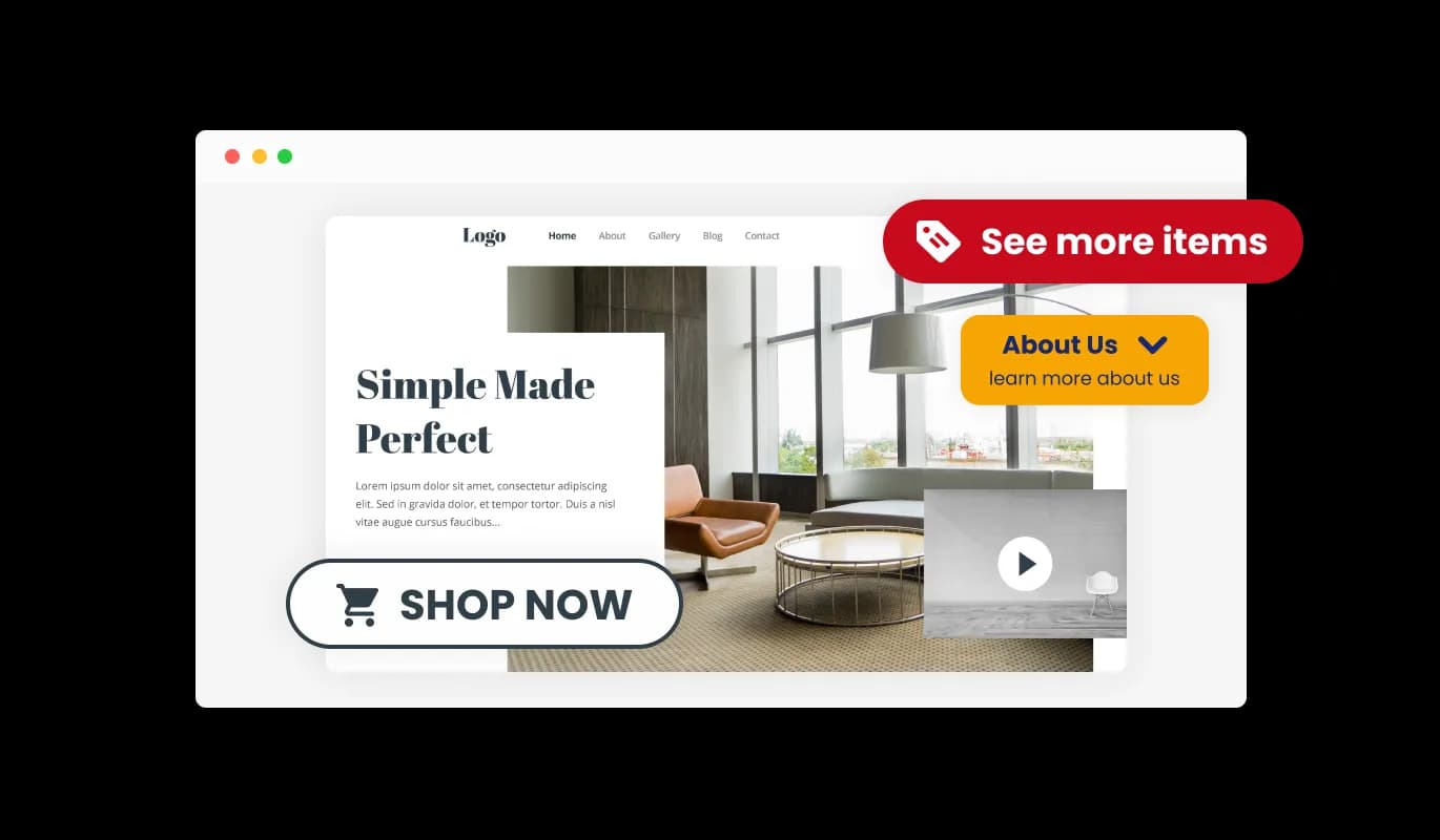 Marketing Button - Different Skins for a Marketing Button