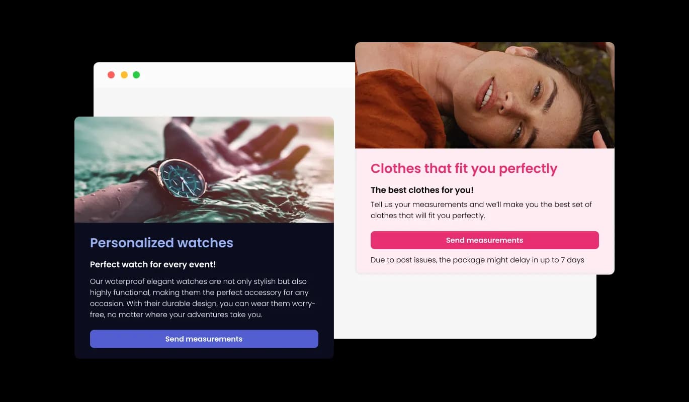 RSVP Form - Customize Headers & Footers