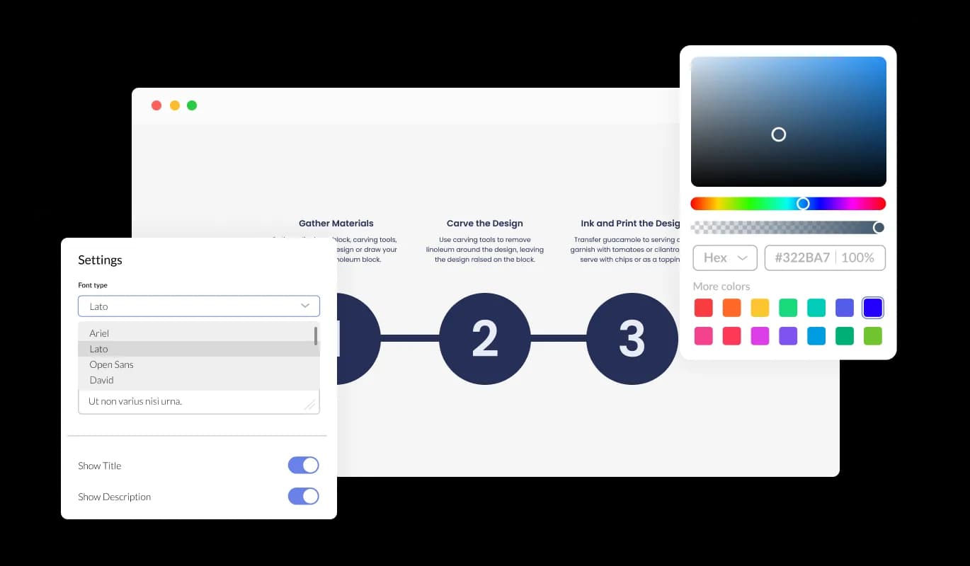 Process - Express Your Unique Style with the Process integration