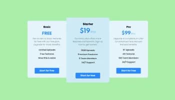 Pricing Tables  logo