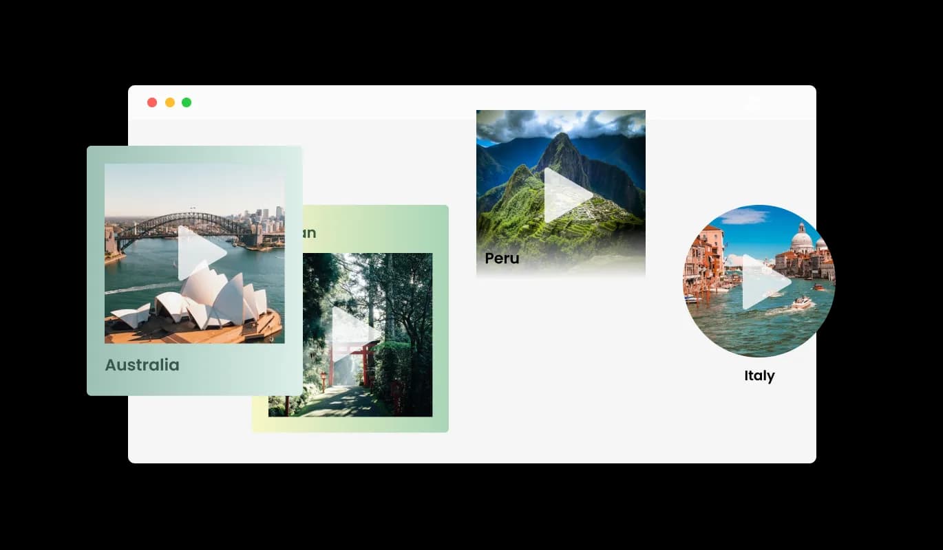Video Poll - Select from Multiple Layouts