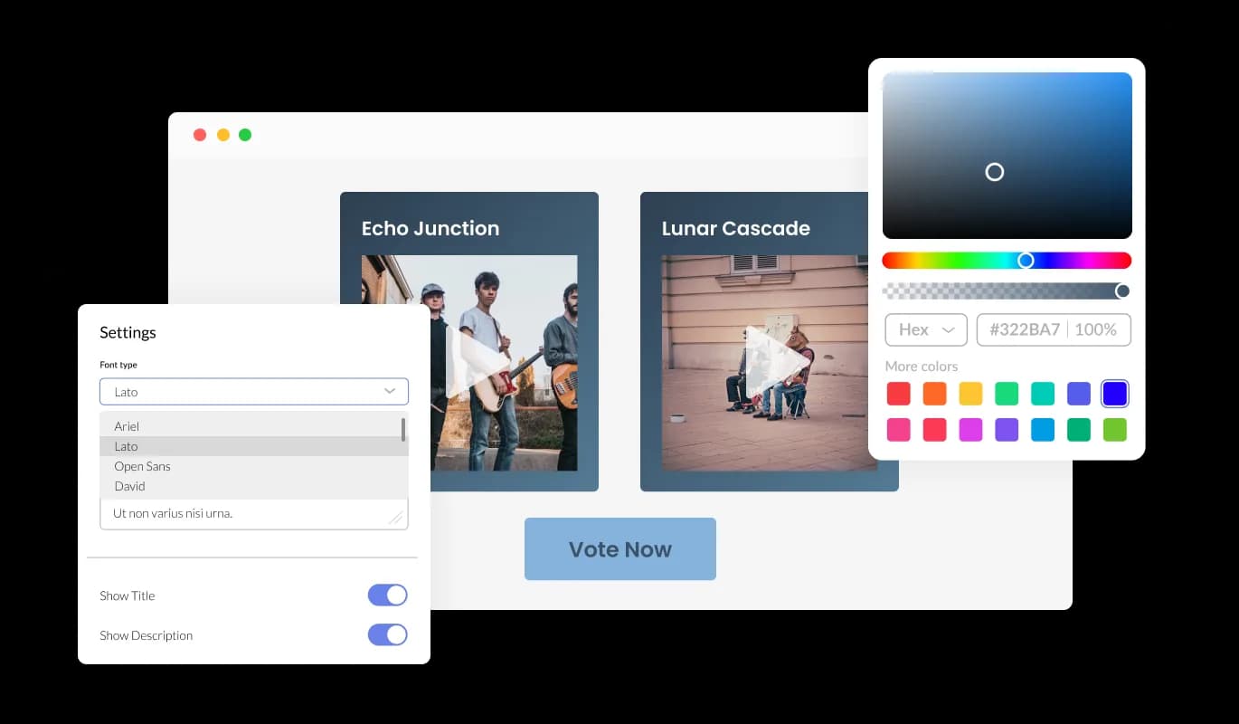 Video Poll - Fully Customizable Video Poll