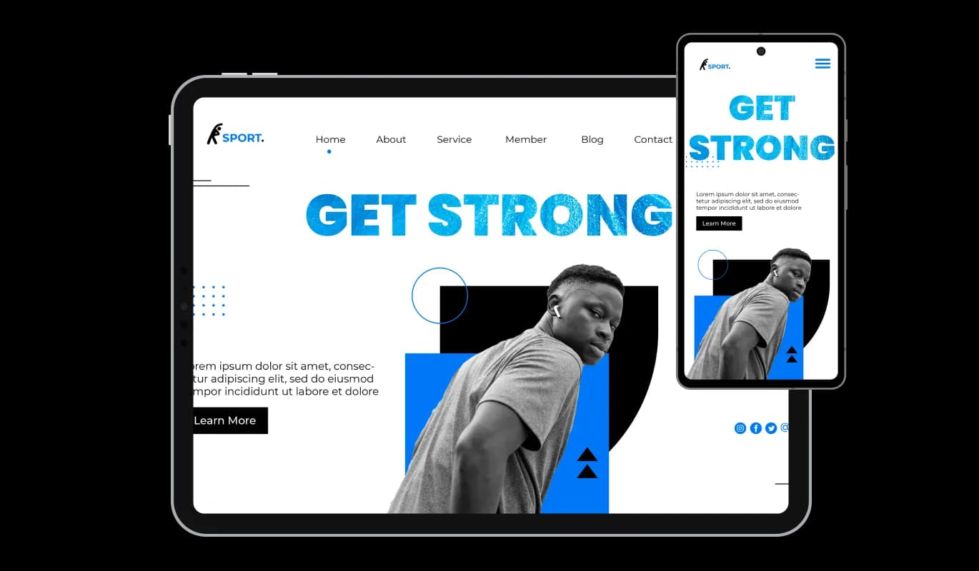  Headline With Background Image - Fully Responsive