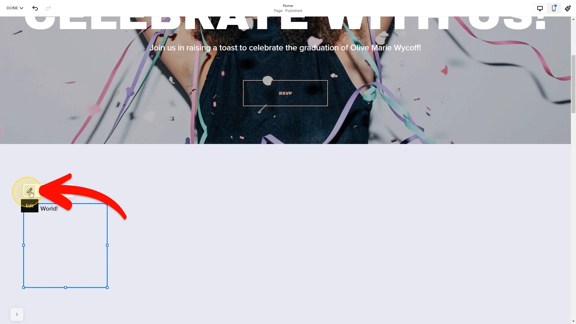Enter the Code window