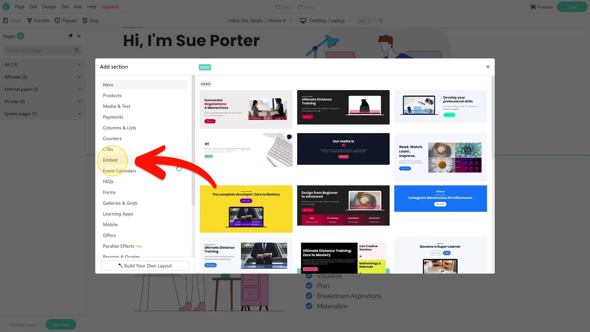 Click Embed