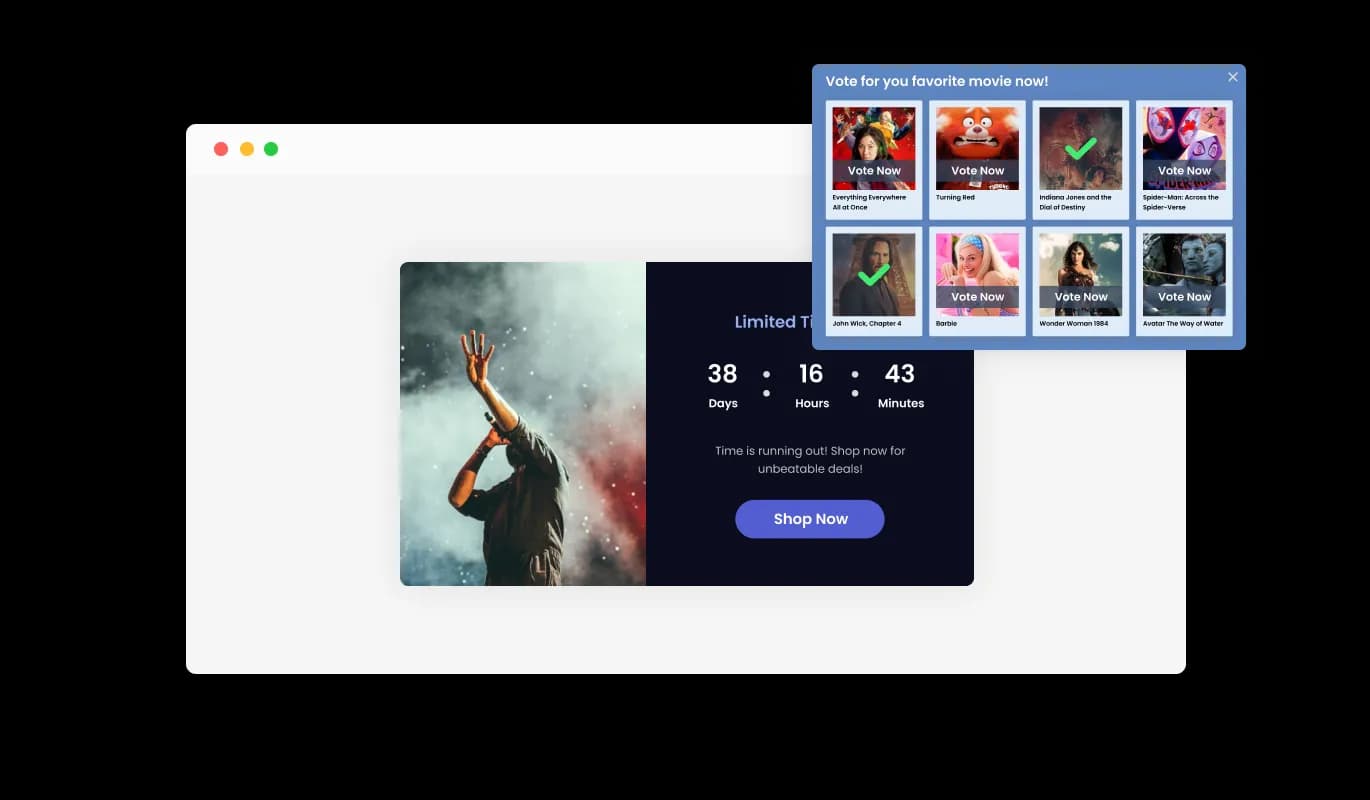Popup Builder - Supercharge Your Magento Popups with embedded widgets