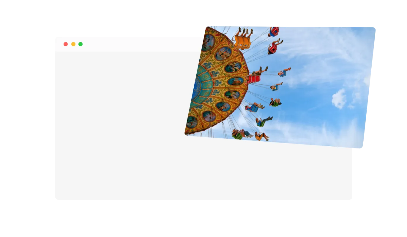 Tilted Image - Customizable Rotation