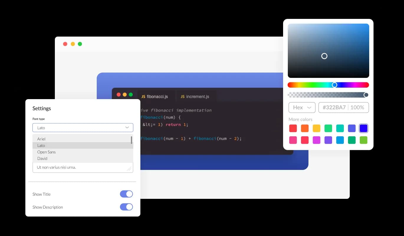 Code Snippets - Fully Customizable Code snippets for Salla