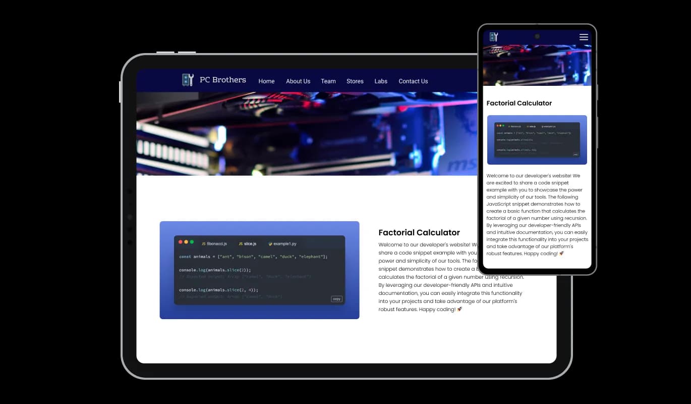 Code Snippets - Perfectly Responsive Salla Code snippets
