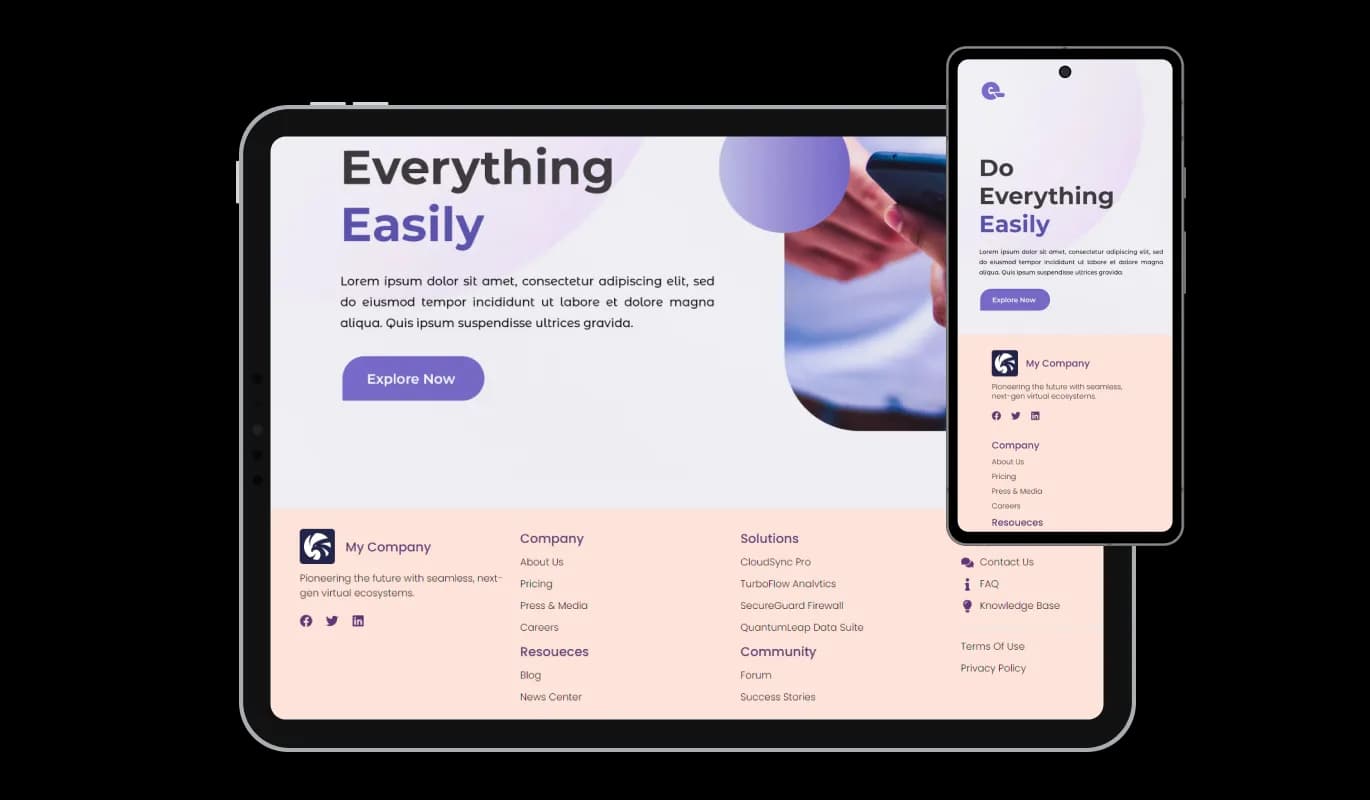 Mega Footer - Fully Responsive Mega Footer for WordPress