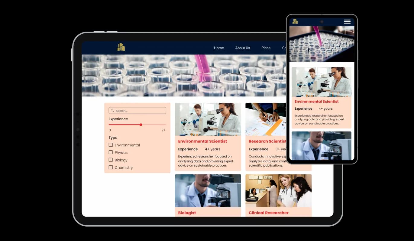 Job Listings - Perfectly Responsive Job Board