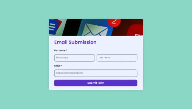 Email Subscription Form  logo
