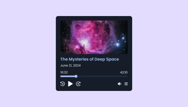 Podcast Player  logo
