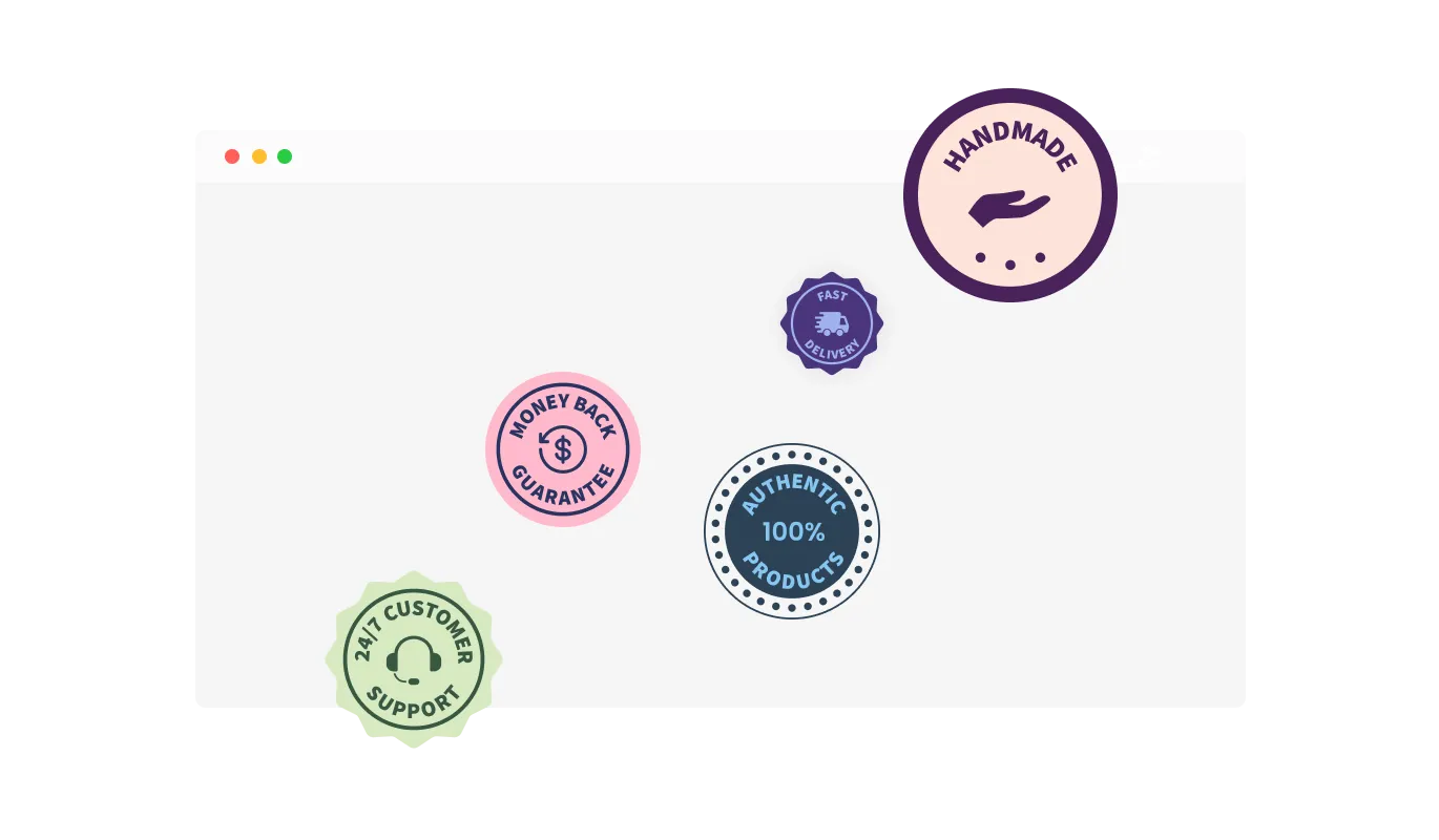 Trust Badges - Choose from Multiple Trust Badge Layouts
