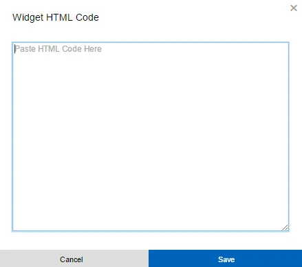 Paste the Code and Save