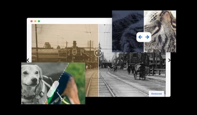 Before & After Carousel - Interactive Comparison Controls