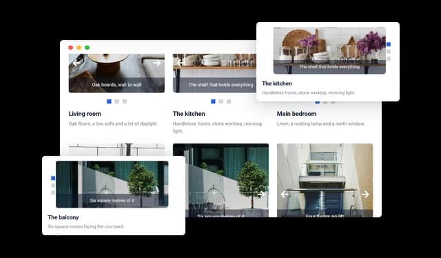 Carousel Grid - Multiple Carousel Layouts